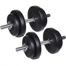 Nakládací vinylová činka 2x10 kg