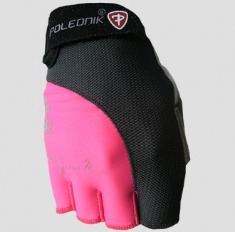 Dámské fitness rukavice Polednik Lady New růžové