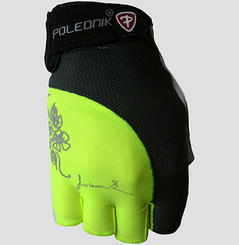 Dámské fitness rukavice Polednik Lady New zelené - XS
