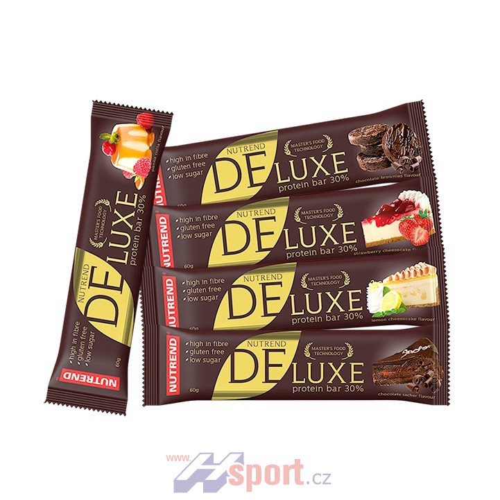 Nutrend Deluxe protein bar 60 g 4+1 zdarma