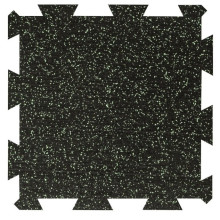 Sportovní podlaha Puzzle 16 mm, 50 x 50 cm - barevný vsyp 10%