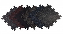 Sportovní podlaha Puzzle 16 mm, 50 x 50 cm - barevný vsyp 20%