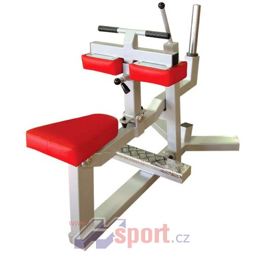 Posilovací stroj na lýtka v sedě