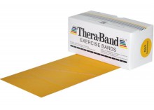 Posilovací guma TheraBand 5,5 m zlatá