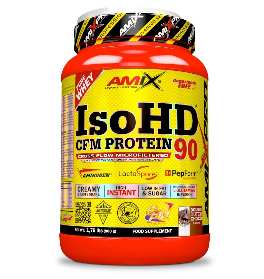 Amix Nutrition Amix IsoHD 90 CFM Protein 800 g - mléčná vanilka