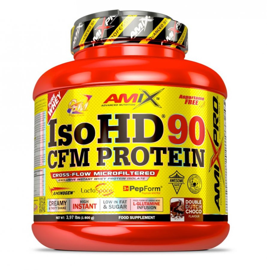 Amix Nutrition Amix IsoHD 90 CFM Protein 1800 g - mléčná vanilka