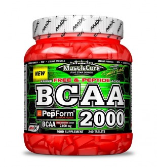 Amix MuscleCore BCAA with Pepform 240 tbl