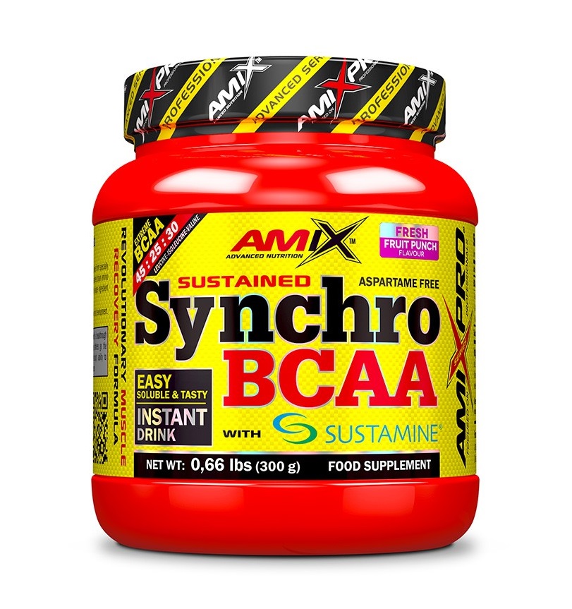 Amix Nutrition Amix Synchro BCAA + Sustamine Drink 300 g - fruit punch