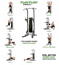 Stojanová hrazda Tunturi PT60