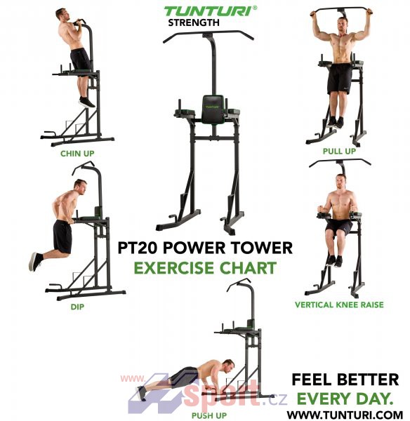 Stojanová hrazda Tunturi PT20
