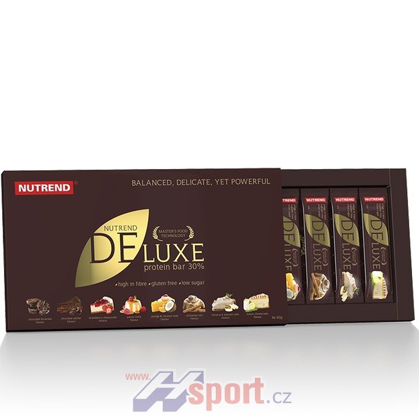 Nutrend Deluxe protein bar 8x60 g - dárkové balení