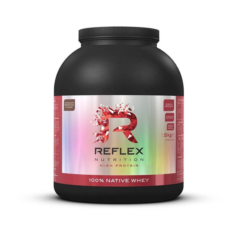 Reflex Nutrition 100% Native Whey 1800 g - vanilka
