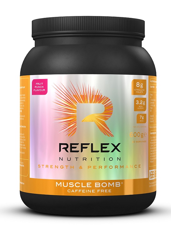 Reflex Nutrition Muscle Bomb Caffeine Free 600 g - fruit