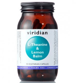 Viridian L-Theanine & Lemon Balm 90 cps