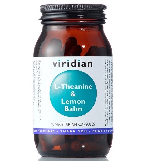 Viridian L-Theanine & Lemon Balm 90 cps