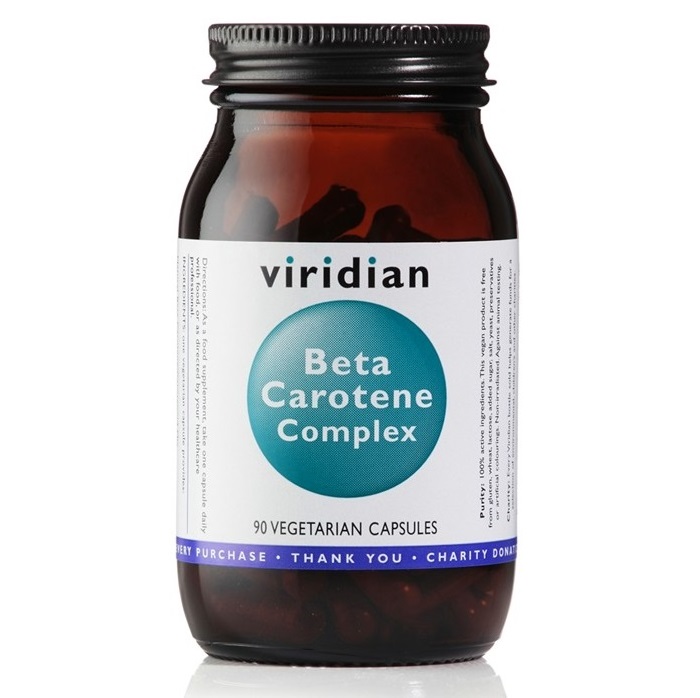 Viridian Beta Carotene Complex 90 cps