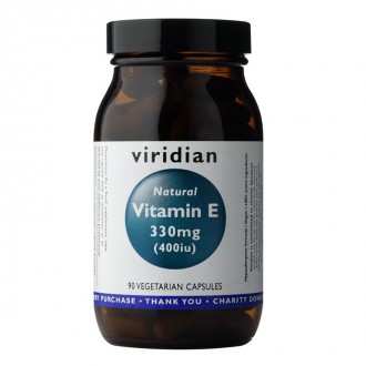 Viridian Vitamin E 330 mg 400 iu 90 cps