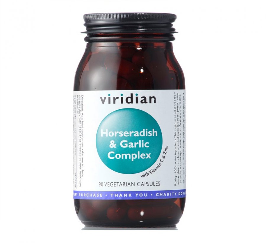 Viridian Horseradish & Garlic Complex 90 cps