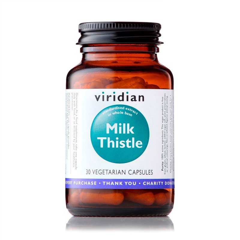 Viridian Milk Thistle 30 cps