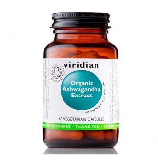 Viridian Organic Ashwagandha Extract 60 cps