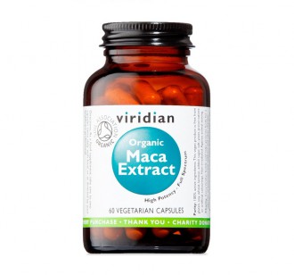 Viridian Organic Maca Extract 60 cps