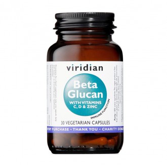 Viridian Beta Glucan 30 cps