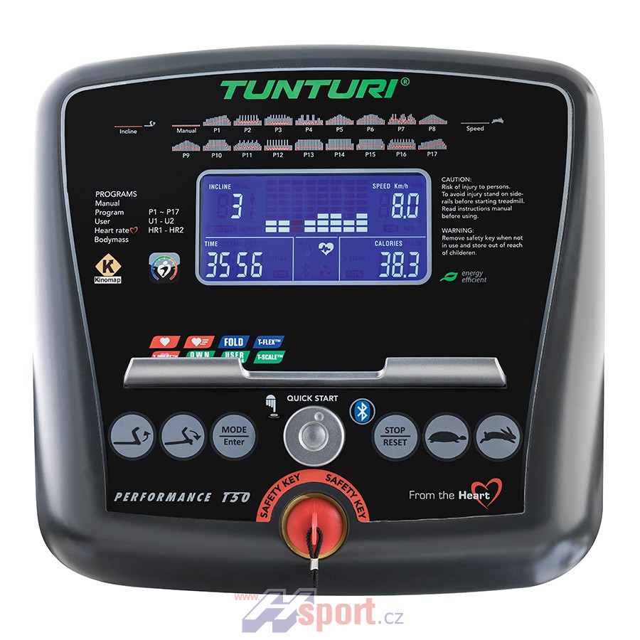 Běžecký trenažér Tunturi T50 Performance