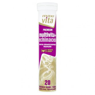 MaxiVita Premium Multivita + echinacea 20 tbl