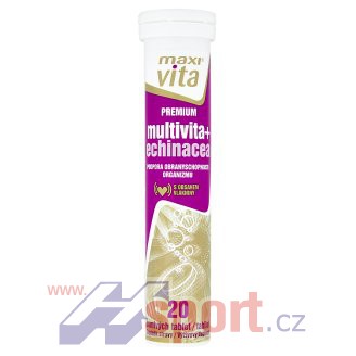 MaxiVita Premium Multivita + echinacea 20 tbl