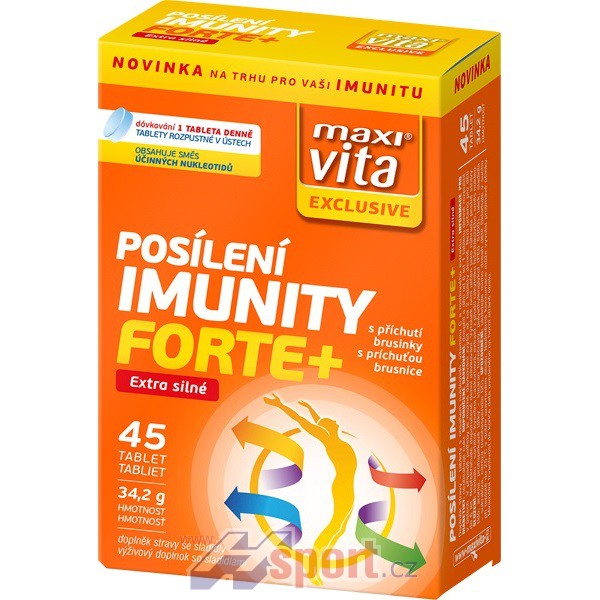 MaxiVita Exclusive posílení imunity forte+ 45 tbl